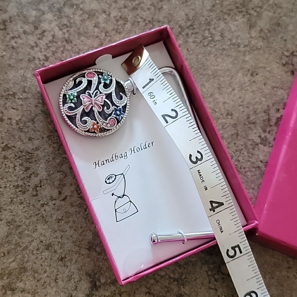 EMBELLISHED HANDBAG HOLDER - NEW - Picture 5 of 5